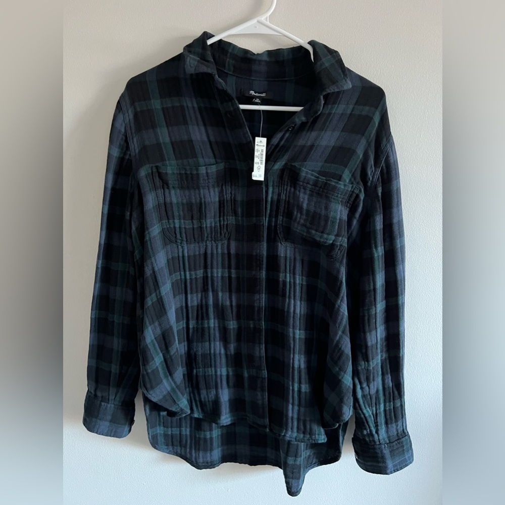 Madewell oversized flannel